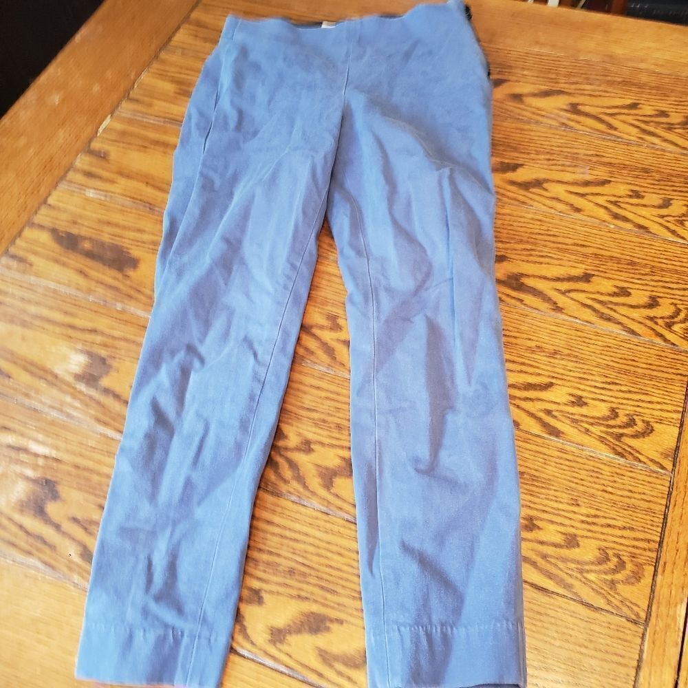 Everlane light blue side zip stretch work pants - Picture 6 of 6